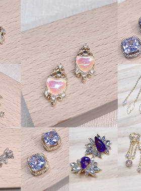 美甲搭配饰品气质好看