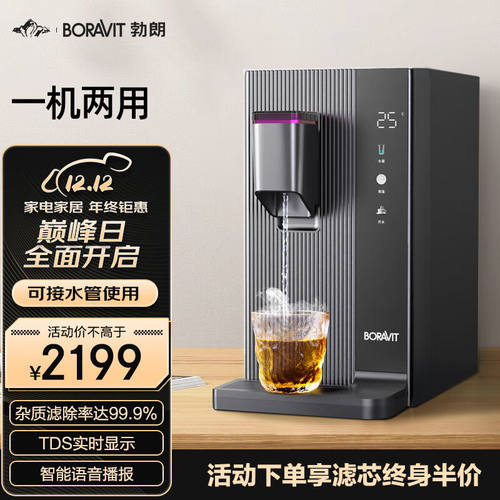 BORAVIT勃朗RO反渗透家用净水器即热饮水机净饮一体机台式直饮机
