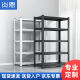 炎恩货架置物架钢制货架子仓储货物架超市架子120 183cm五层黑