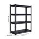 豫鑫辉家用货架置物架落地杂物架厨房烤箱多层储物架客厅收纳整理