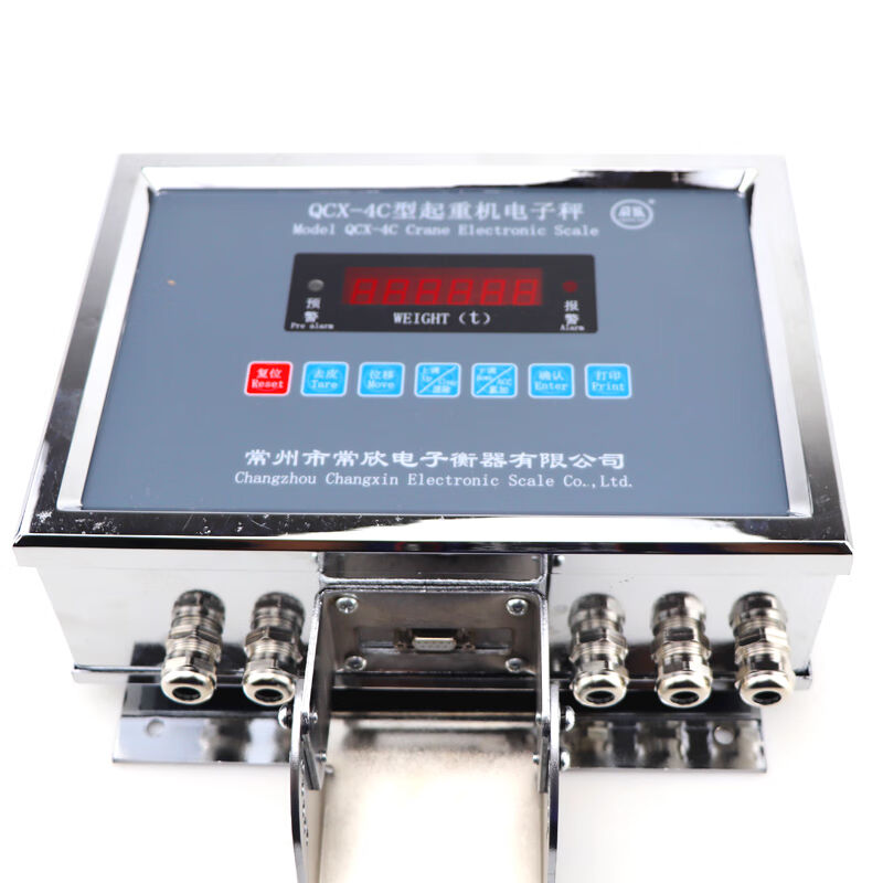 起重机电子吊秤QCX-4C行车航吊电子吊秤称重显示器显示仪表QCX-4C