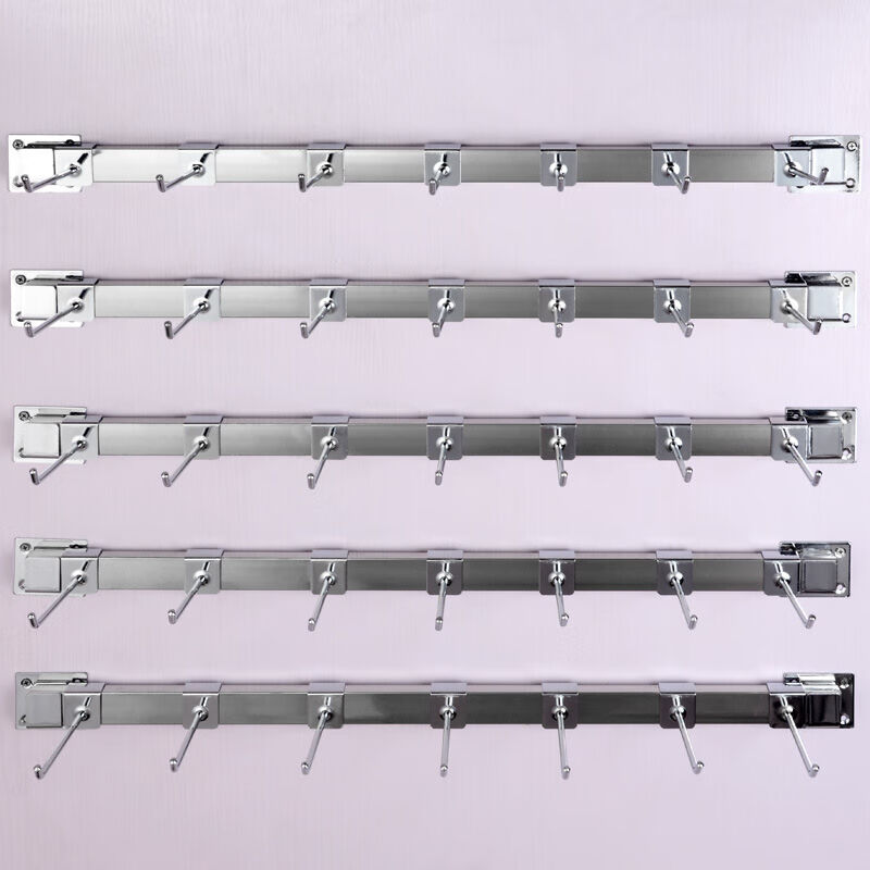 不锈钢手机配件挂钩银色展示架小饰品店架子展柜商品货架上墙袜子