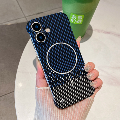 苹果iphone16pc硬壳创意磁吸壳