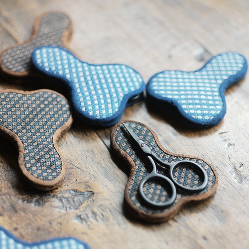 茶包剪手织布植染手缝边茶席剪刀