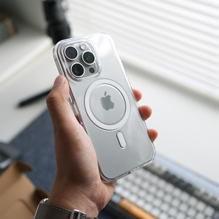 透明磁吸适用于苹果Apple16系列防摔手机壳 ClearCase 阿慕良品 MESAP
