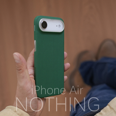 MESAP 阿慕良品NOTHING极简绿色芳纶纤维 iPhone Air 超薄磁吸 megsafe 个性限量手机壳