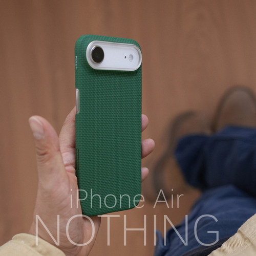 MESAP 阿慕良品NOTHING极简绿色芳纶纤维 iPhone Air 超薄磁吸 megsafe 个性限量手机壳