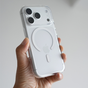 阿慕良品 MESAP ClearCase 透明磁吸适用于苹果 iPhone 17PROMAX 17 标准版系列防摔手机壳