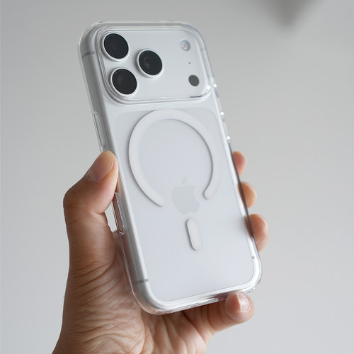 阿慕良品 MESAP ClearCase 透明磁吸适用于苹果 iPhone 17PROMAX 17 标准版系列防摔手机壳