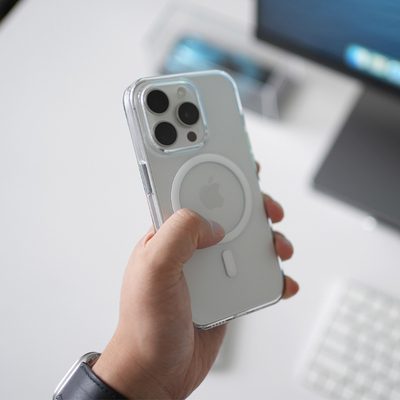 透明PC+TPU苹果高透明度iPhone15