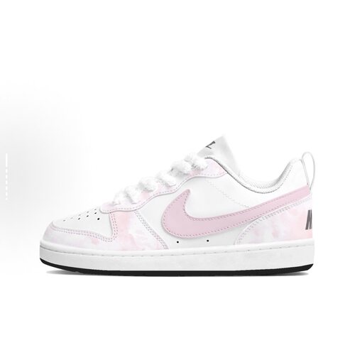 NikeCourtBorough粉雾甜心板鞋