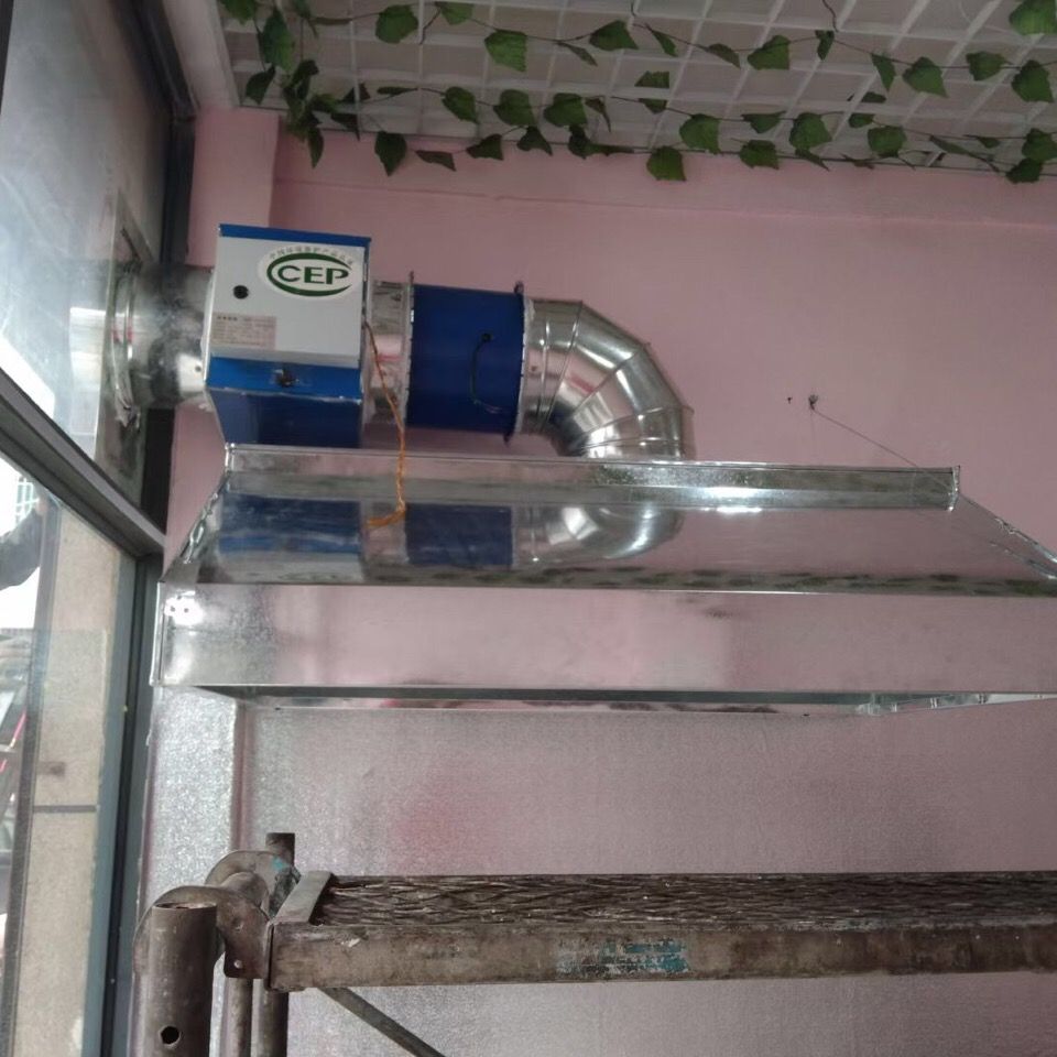 镀锌白铁排烟罩加厚弯头三通烟筒变径回流器饭店餐厅排烟集尘烟罩
