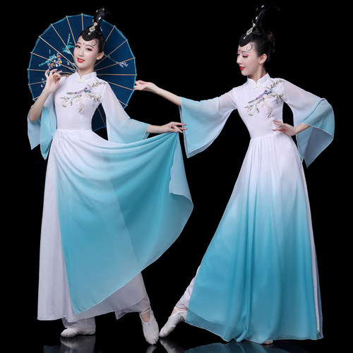飘逸仙女古典舞演出服