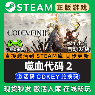 噬血代码2 CODE VEIN Steam单机游戏正版CDK全DLC兑换激活码入库
