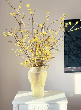 新上市中国腊梅浓香花期长当季小众花材家用水养插花云南现采现发