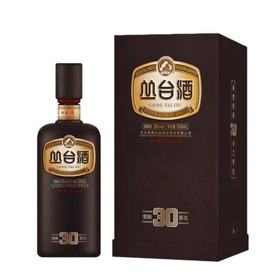 丛台酒【窖龄30年份】38度浓香原浆白酒500ml*4瓶低度酒固态法酒