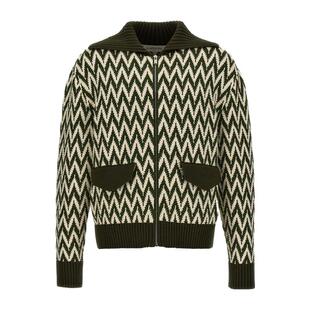 爆款 夹克保暖针织棉质春秋日常开衫 休闲 LANVIN浪凡男士 代购