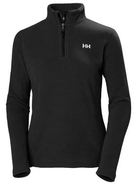 代购Helly Hansen海丽汉森女士夹克保暖透气抓绒黑色户外秋冬