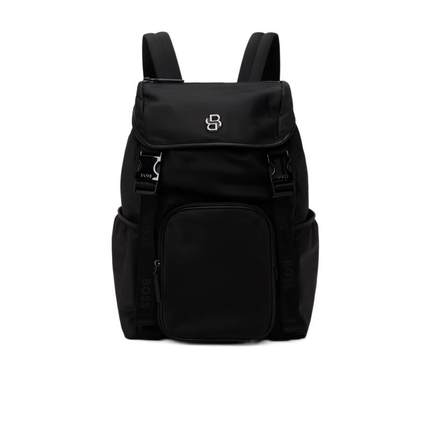 代购Hugo Boss男春节款双肩包多口袋设计笔记本电脑隔层拉链袋