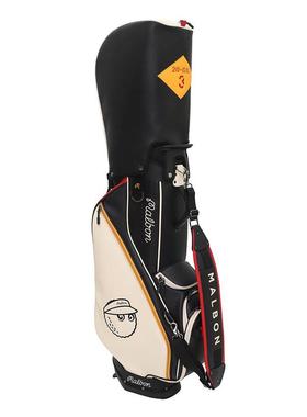 代购MALBON GOLF男女高尔夫球包可站立设计多隔层收纳肩带可调节