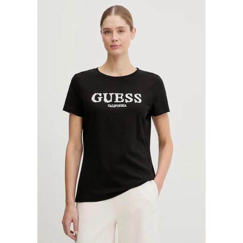 代购GUESS女士T恤透气舒适修身日常休闲女装爆款