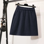 300斤大码 高腰防走光下摆神器胖mm宽松遮胯叠穿屁帘显瘦简约短裙