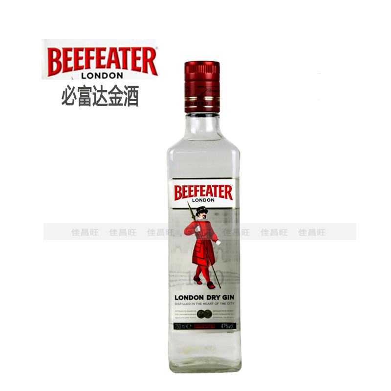 英国进口洋酒必富达金酒BEEFEATERS 必发达金酒将军金酒 杜松子酒 酒类 金酒/Gin 原图主图