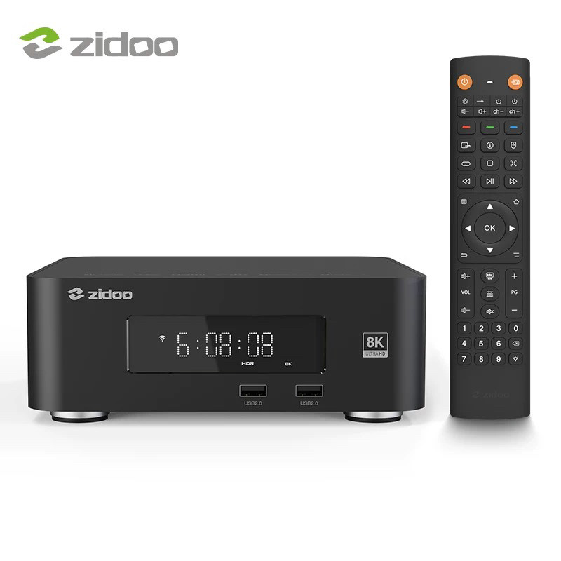 芝杜ZIDOO Z30PRO硬盘播放器8K UHD杜比视界播放机HDR蓝光播放机