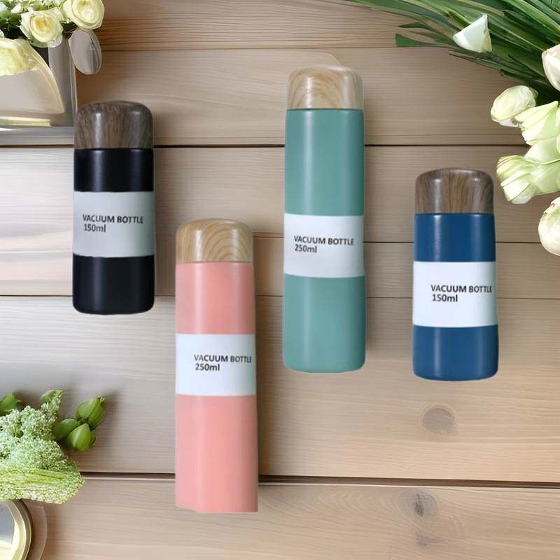 口袋礼品杯304不锈钢保温杯超轻办公咖啡杯高颜值水杯口袋杯迷你