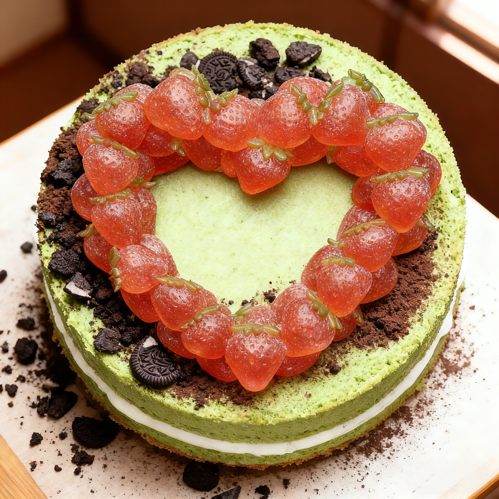 仿真草莓果圈硅胶模具立体仿真草莓爱心慕斯蛋糕装饰软糖硅胶模具,厨房/烹饪用具,烘焙模具,淘宝优惠券,粉丝福利购,淘宝优惠卷