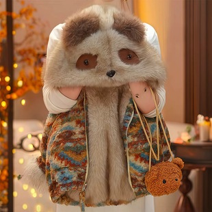 女童冬装加绒外套2025新款儿童加厚羊羔绒上衣女孩冬季保暖毛毛衣