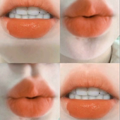 夏日元 柔雾唇泥哑光雾面软萌显白通勤素颜学生党 气奶油橘纯欲