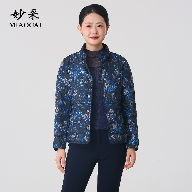 双面羽绒服女冬季保暖中老年