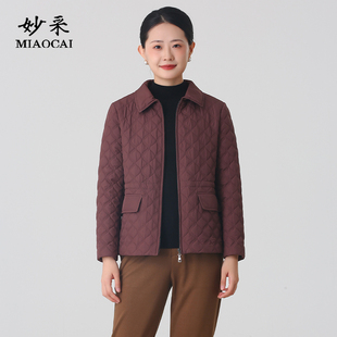 女装 棉袄厚外套妈妈装 棉服女款 秋冬季 棉衣 2025新款 妙采中老年时尚