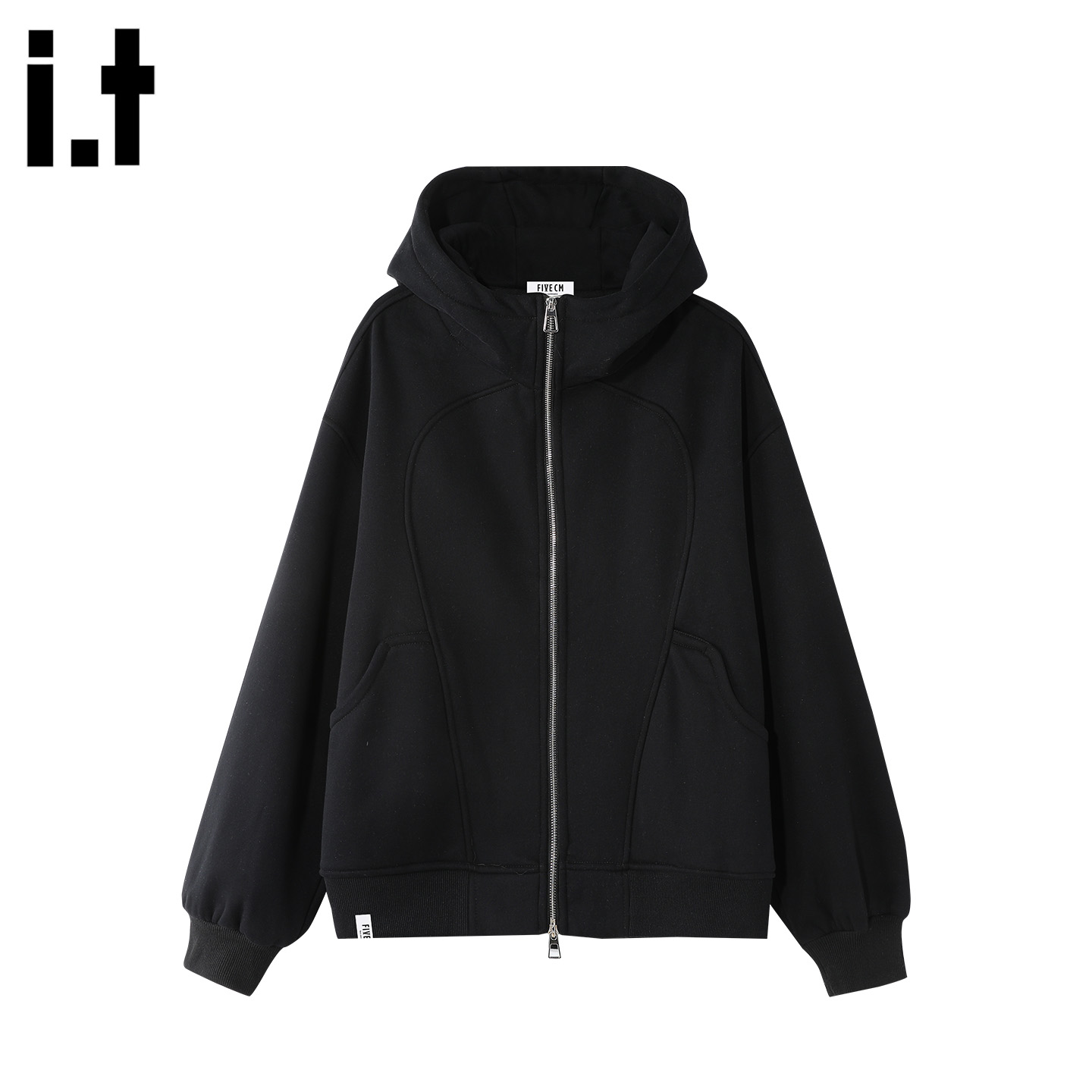 春秋新款连帽卫衣开衫拉链外套