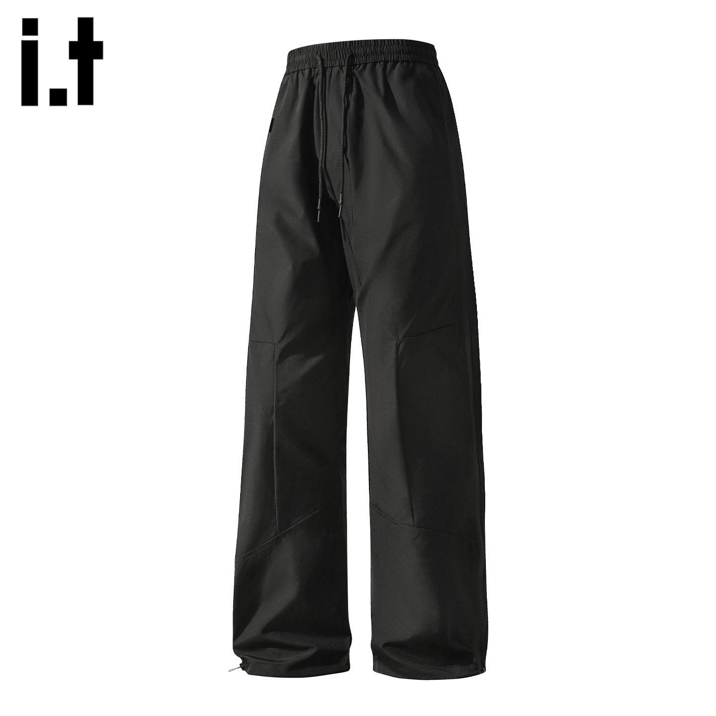 春秋季潮流拼接休闲裤男款