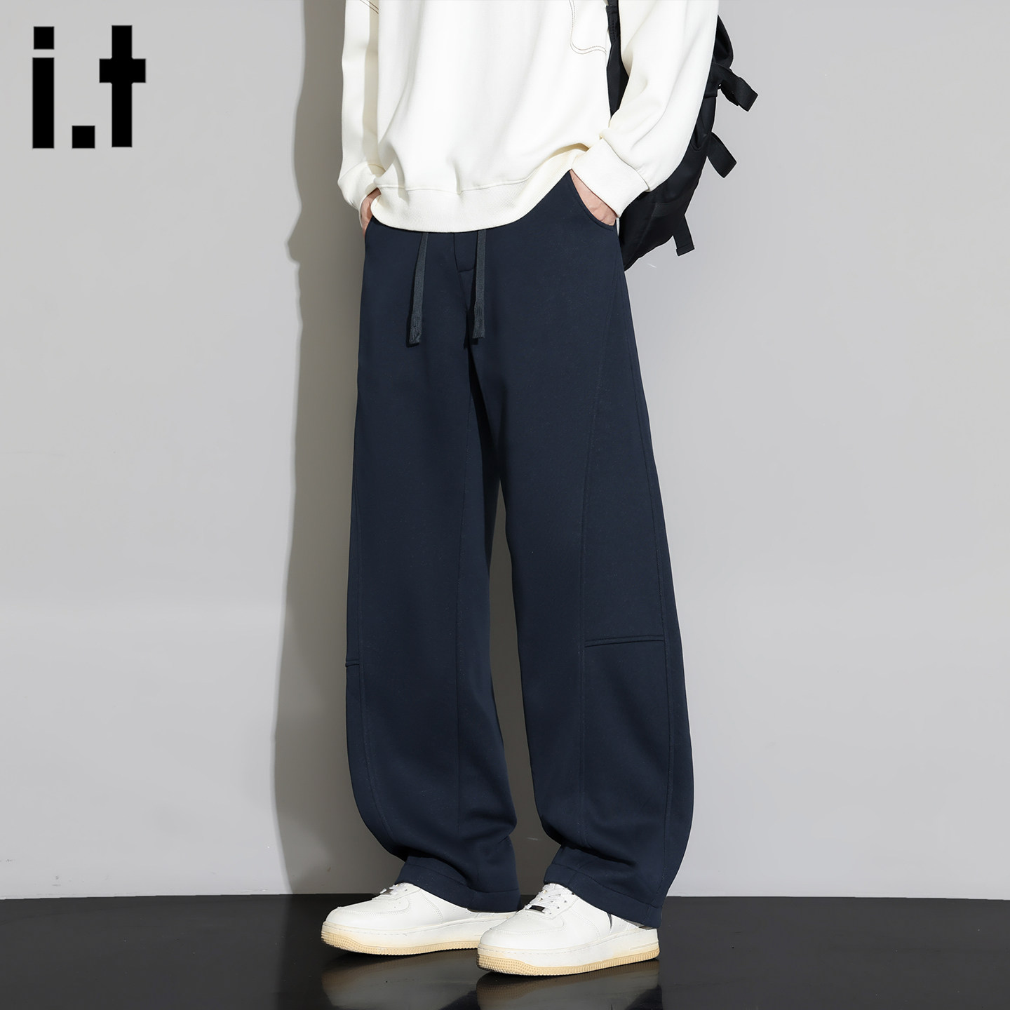 itFIVECM针织休闲裤子