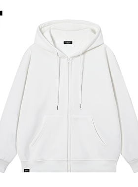 it :5cm/FIVECM潮牌连帽开衫卫衣男2026新款白色休闲宽松外套百搭