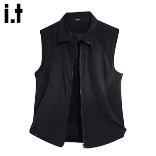 it :5cm/FIVECM日系户外无袖坎肩马甲外套男夏季薄款情侣开衫背心
