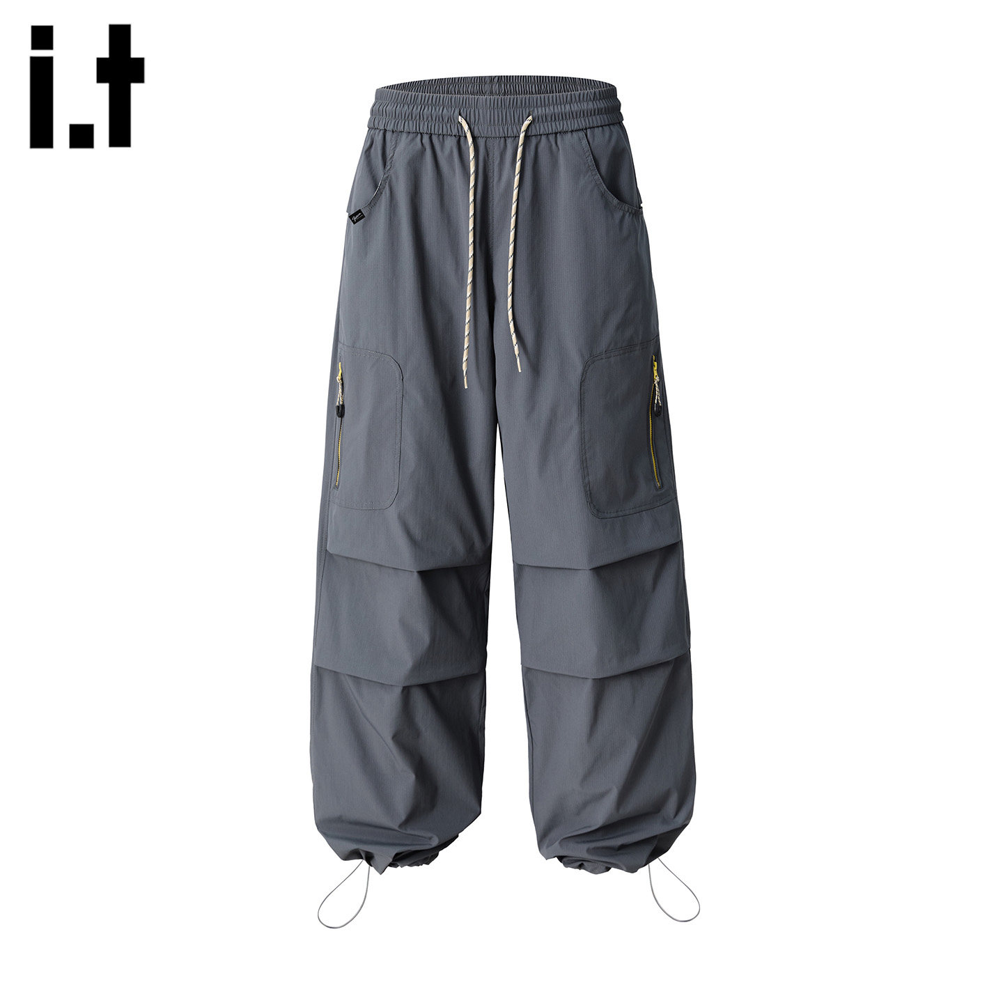 it :5cm/FIVECM美式褶皱束脚工装裤子男款春季情侣宽松休闲长裤潮,男装,休闲裤,淘宝优惠券,粉丝福利购,淘宝优惠卷