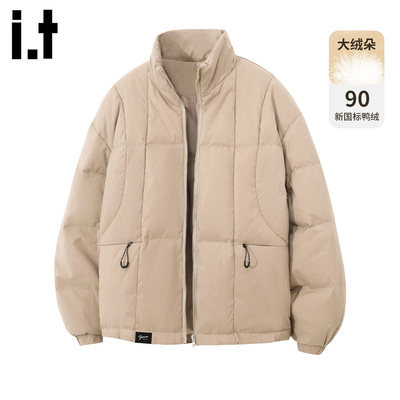 it官方正品立领90绒羽绒服