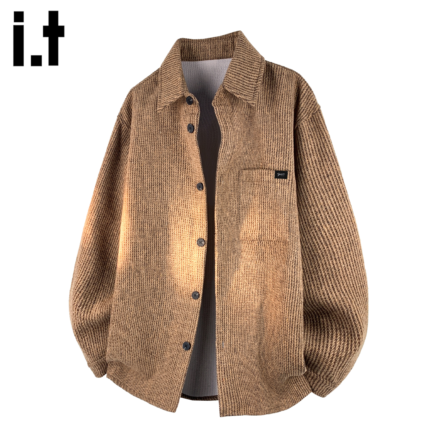 IT'S5cm/5cm复古雪尼尔衬衫