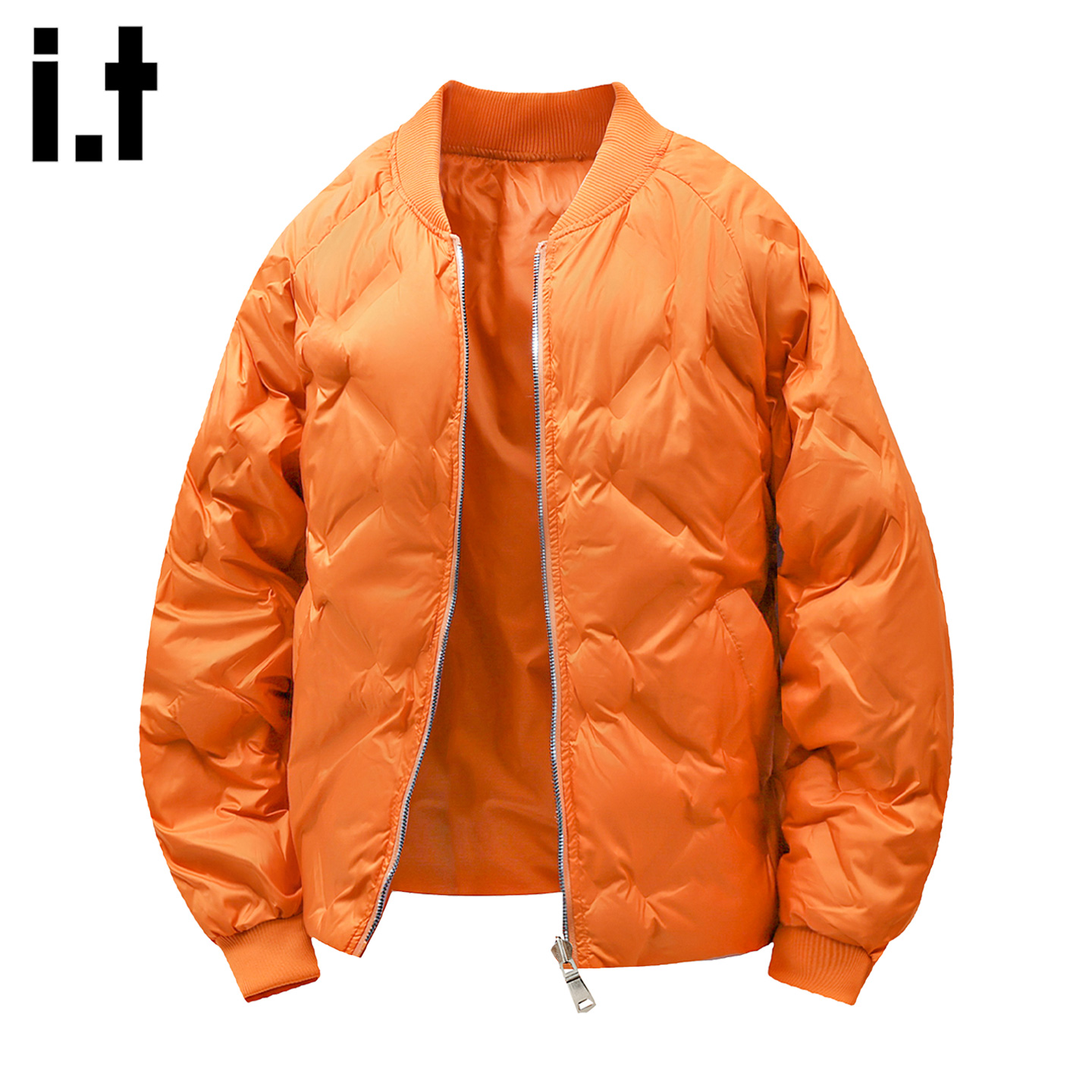 it5cm情侣棒球服棉服