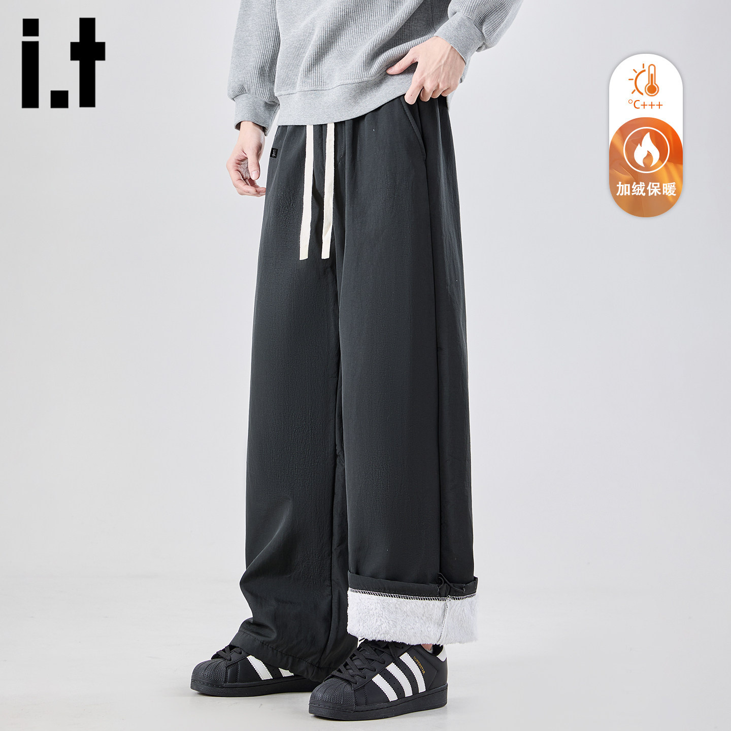 it :5cm/FIVECM2026春季新款休闲裤男士宽松复古青年潮牌工装长裤,男装,休闲裤,淘宝优惠券,粉丝福利购,淘宝优惠卷