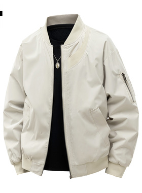 it :5cm/FIVECM潮牌棒球服领飞行员夹克男士2025秋冬机能百搭外套