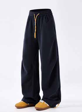 it :5cm/FIVECM美式抽绳伞兵运动卫裤男款2025秋冬宽松直筒休闲裤