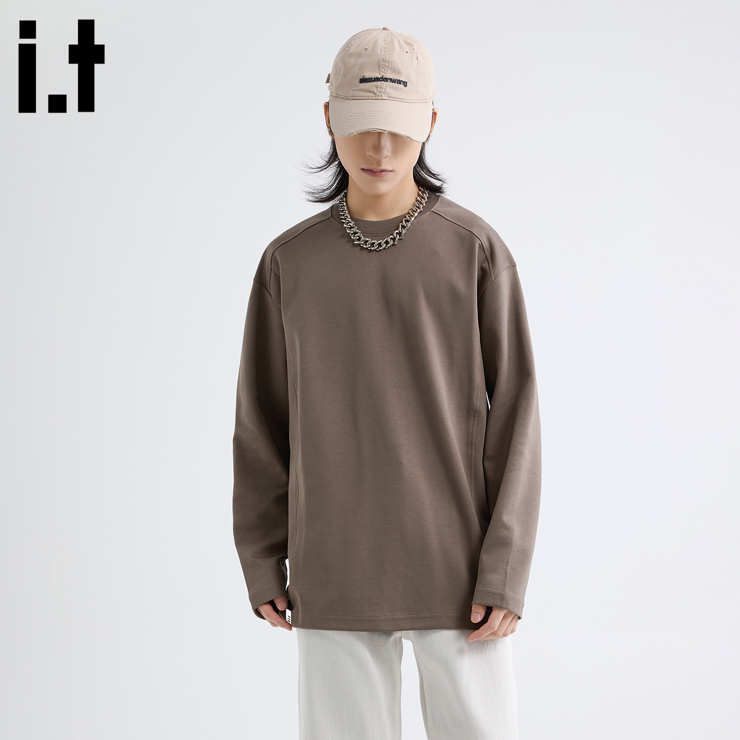 it5cm/FIVECM宽松长袖T恤