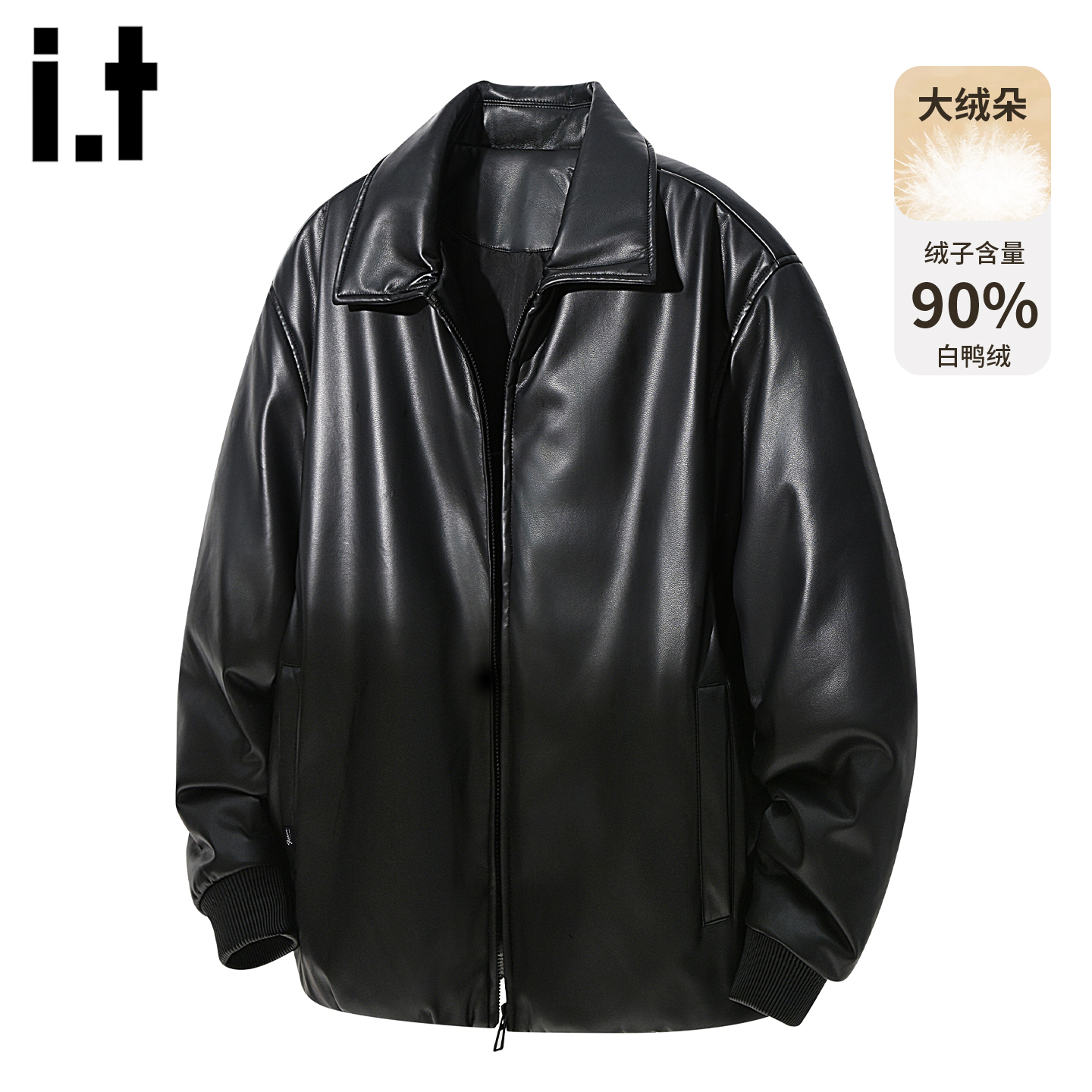 it5cm/FIVECM皮衣羽绒服