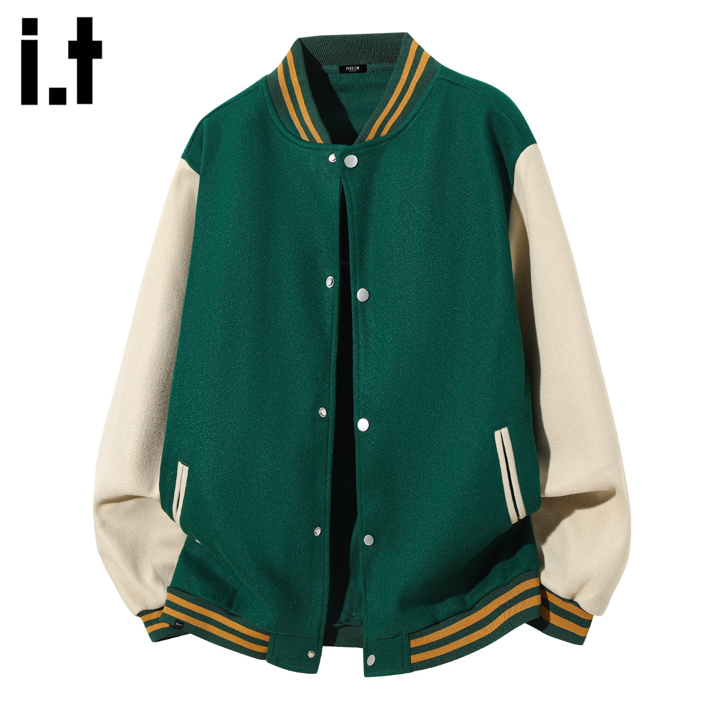 it :5cm/FIVECM美式撞色棒球服外套男士春季新款潮流帅气情侣夹克,男装,棒球夹克,淘宝优惠券,粉丝福利购,淘宝优惠卷