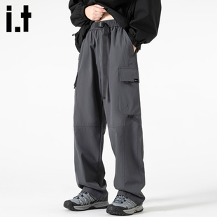 it :5cm/FIVECM户外速干伞兵裤春秋男款宽松登山工装冲锋束脚长裤